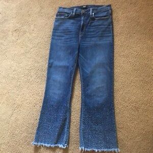 HUDSON cropped flare size 30